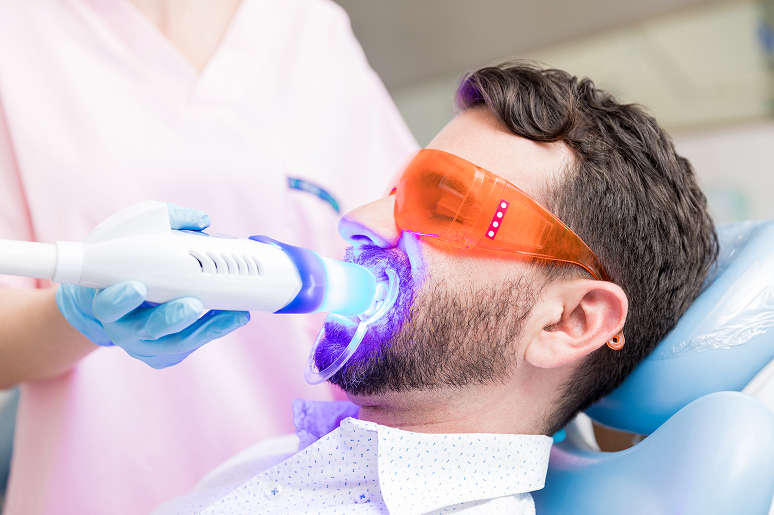 Teeth whitening before and after at Trusted Dental Hawthorne CA