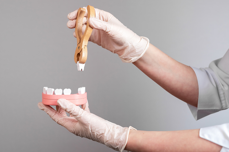 Tooth extraction procedure at Trusted Dental Hawthorne CA