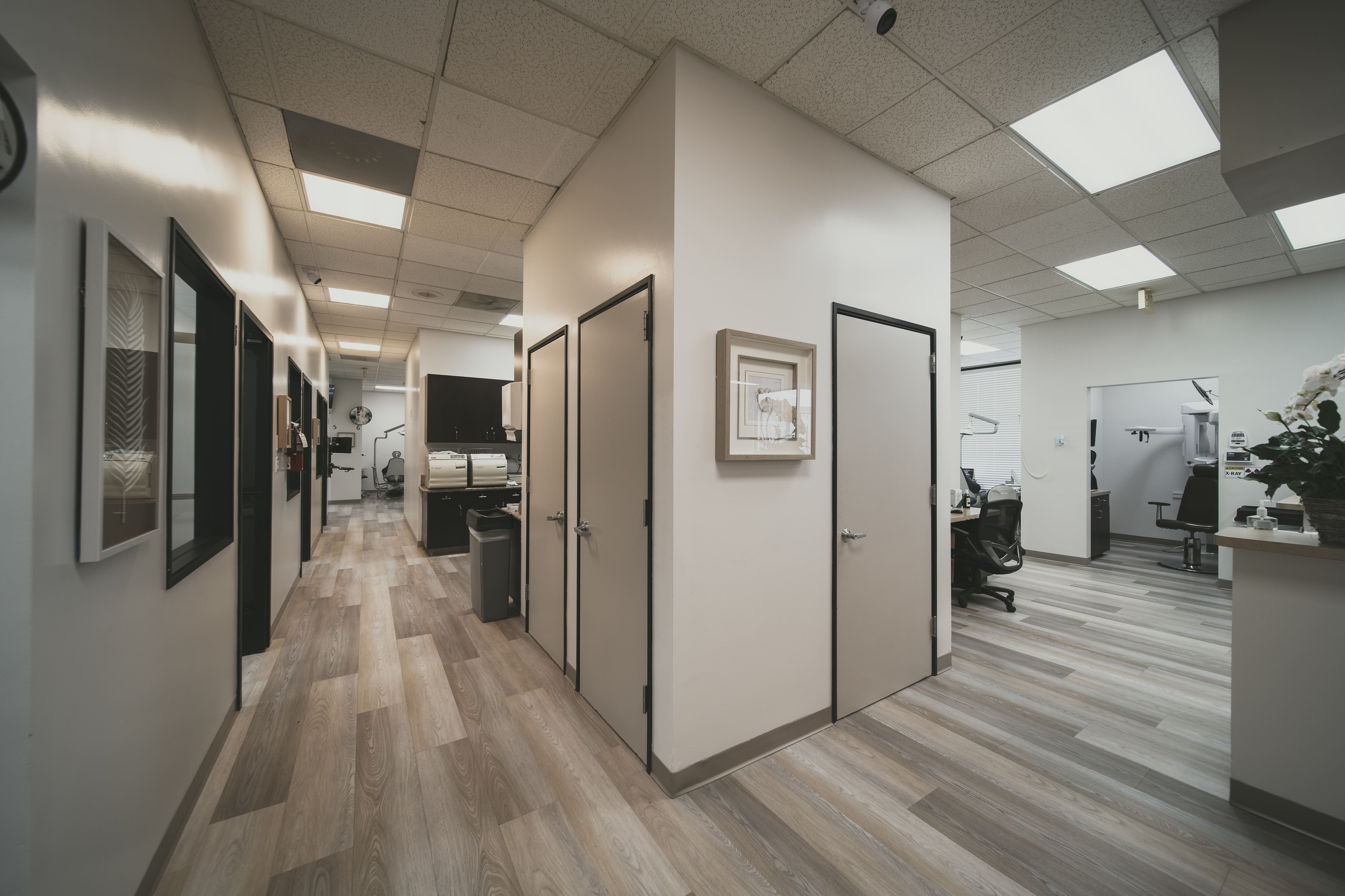 Trusted Dental welcoming reception and waiting area